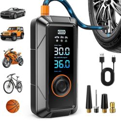 Tire Inflator Portable Air Compressor, Brand New