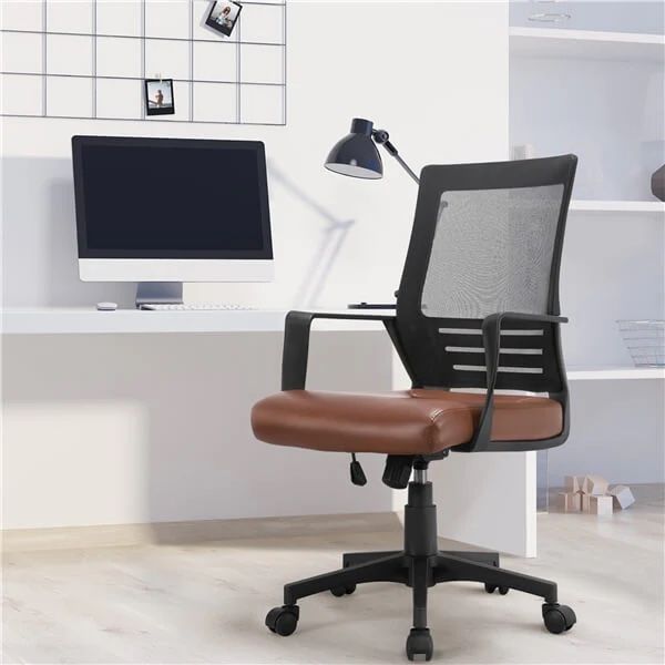 Mesh Office Chair, Brown