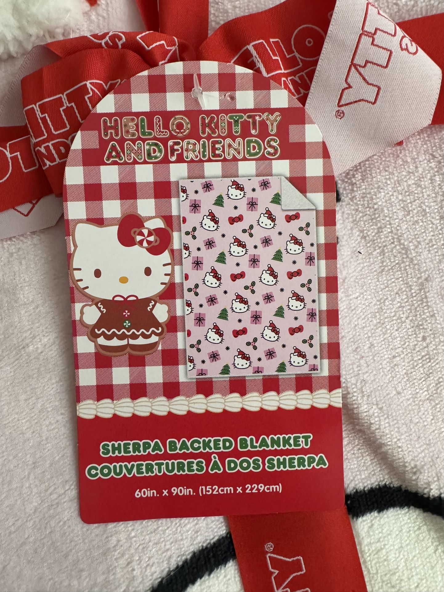hello kitty sherpa blanket 