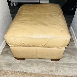 Cream  Ottoman 