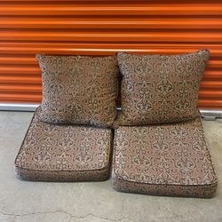 Hampton Bay Patio Furniture Cushions Has Some Sun Discoloration See Picture 6