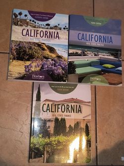 CA Real Estate Books 2x Tenth Ed. And 11th Ed.
