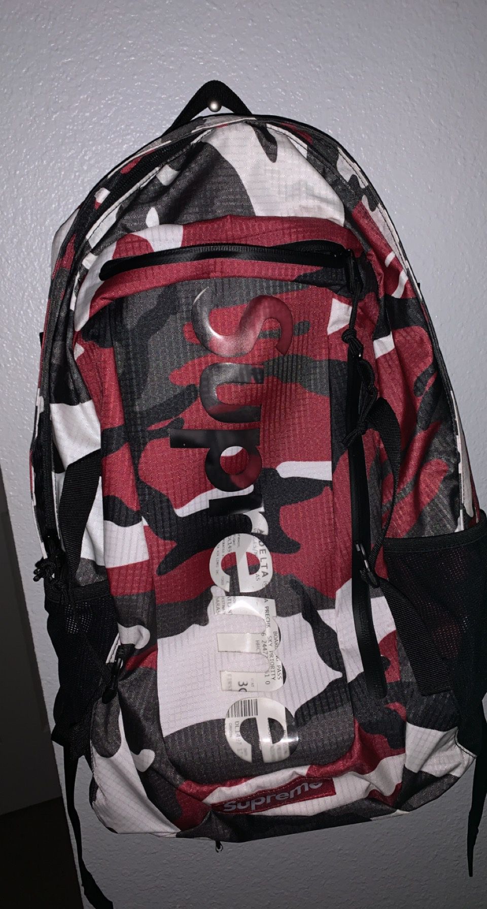 Supreme Backpack Red Camo (2021)