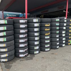 205-65-16 Tires 330$ Installed 