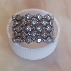 925 Solid Silver Ladies Ring