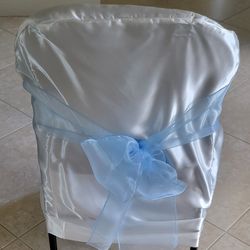 Chair Covers With Tie Back Sashes