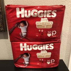 Huggies - Preemie Diapers 30 ct 