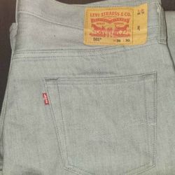 36 30 Levi's 501 Gray