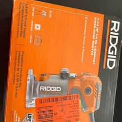 Ridgid Corded Compact Fixed Base Router 
