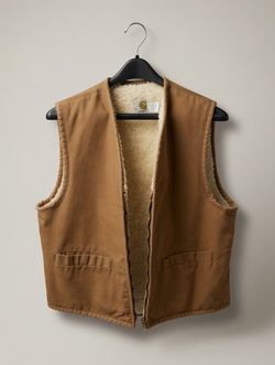 Vintage Carhartt Sherpa Lined Vest $30 OBO