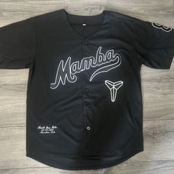 Kobe Bryant Mamaba Black Jersey 