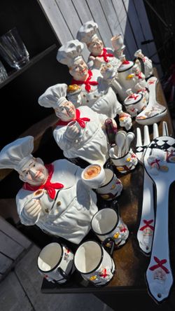 Used chef kitchen set