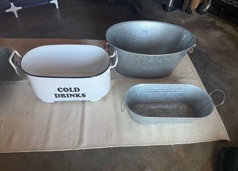 Metal Ice Beverage Buckets  for Parties