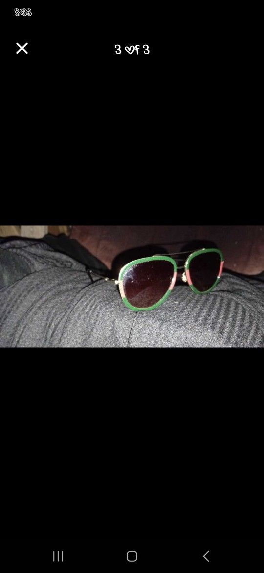 Gucci Mens Aviator Sunglasses