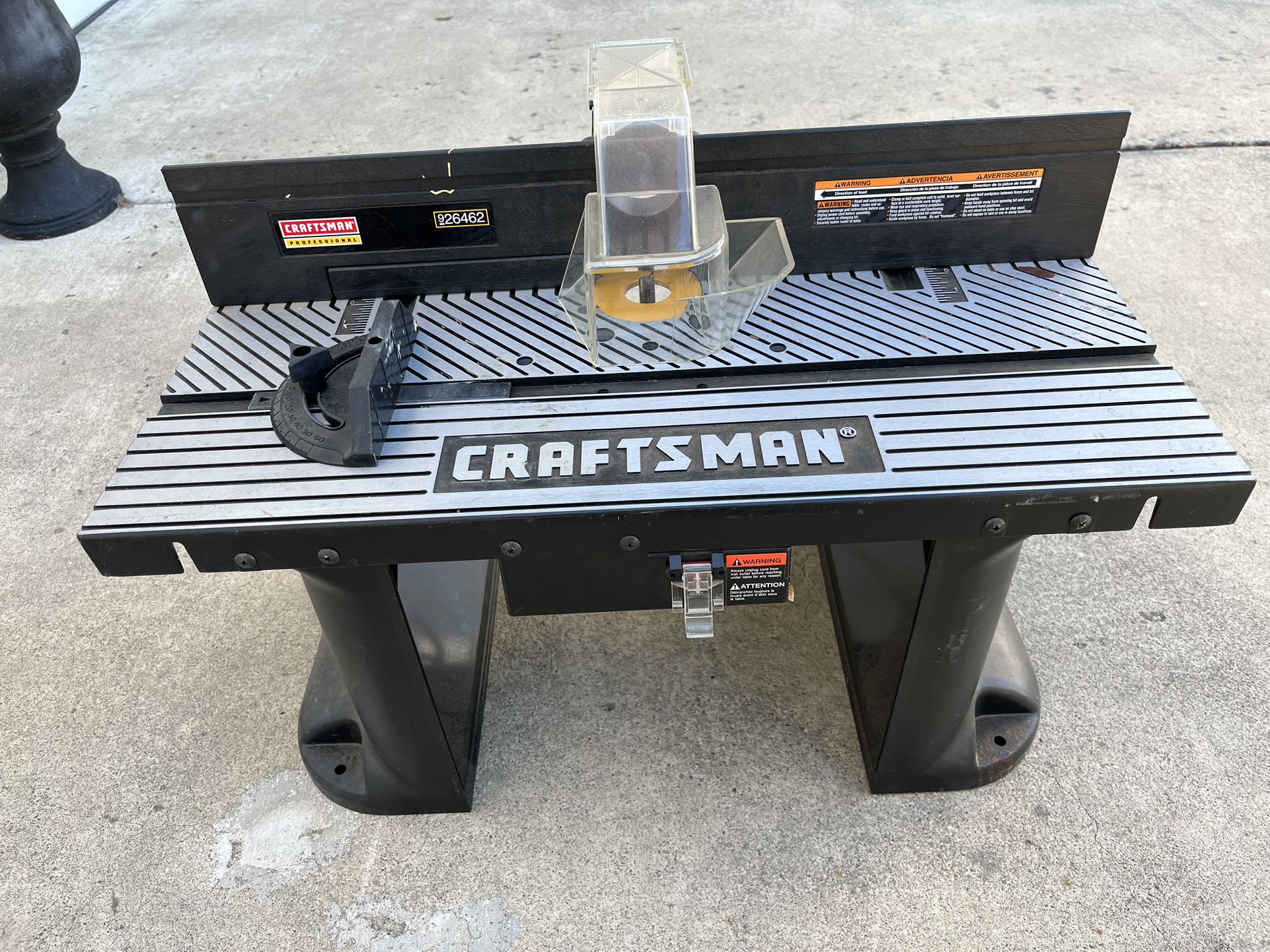 Craftsman Professional 926462 Bench top Router Table