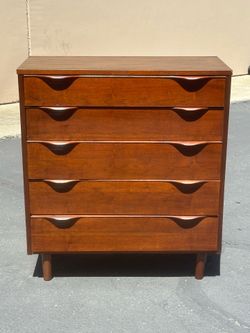 Mid Century Highboy Dresser