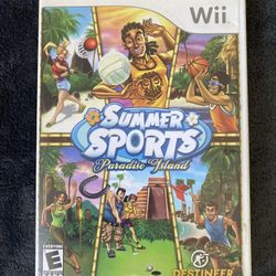 Summer Sports Wii Video Game