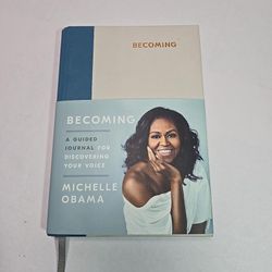 NEW Becoming A Guided Journal for Discovering Your Voice by Michelle Obama