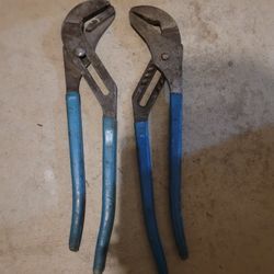 2 - 24" Channel Lock 1 - 24 Ridge Pipe Wrench