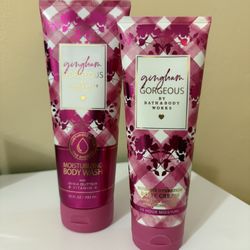 Bath & Body Works Body Wash + Lotion Set