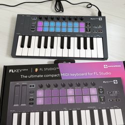 Novation FLkey Mini 25-Key MIDI Keyboard for FL Studio