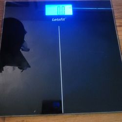 Letsfit Tempered Glass Bathroom Scale