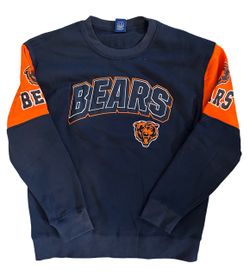 Chicago Bears NFL ULTRA GAME Fleece Crew Neck - Men’s Large
