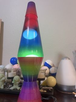 Lava lamp, multi color, new