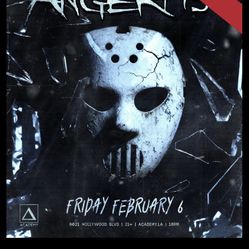 Angerfist Ticket For Academy LA