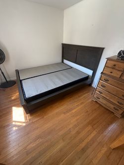 King size bed plus frame