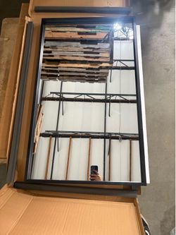 20x40 black mirror