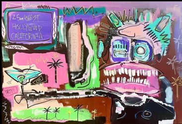 Original painting - for fans of West Hollywood