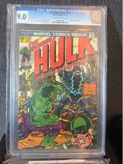 Incredible Hulk #175 CGC 9.0 Incredible Hulk #175 (1974) Battles Black Bolt - Bronze Age Key