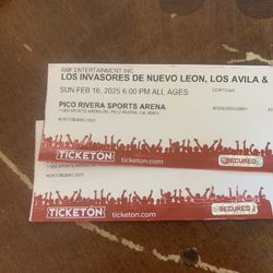 Boletos Para Pico Rivera 