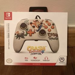 Crash Bandicoot 4: Wired Controller for Nintendo Switch