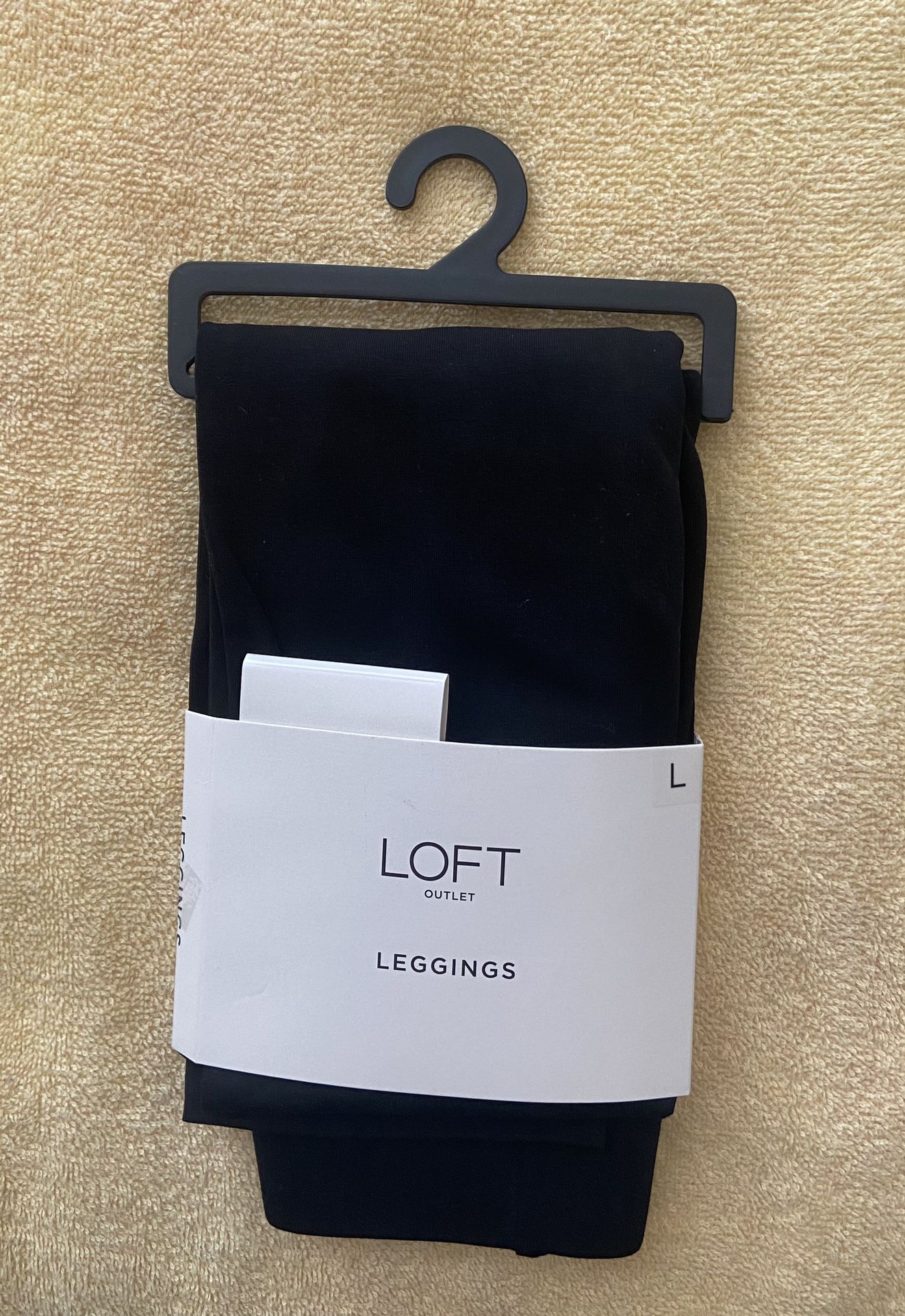 Womens’ LOFT Black Leggings - Size L