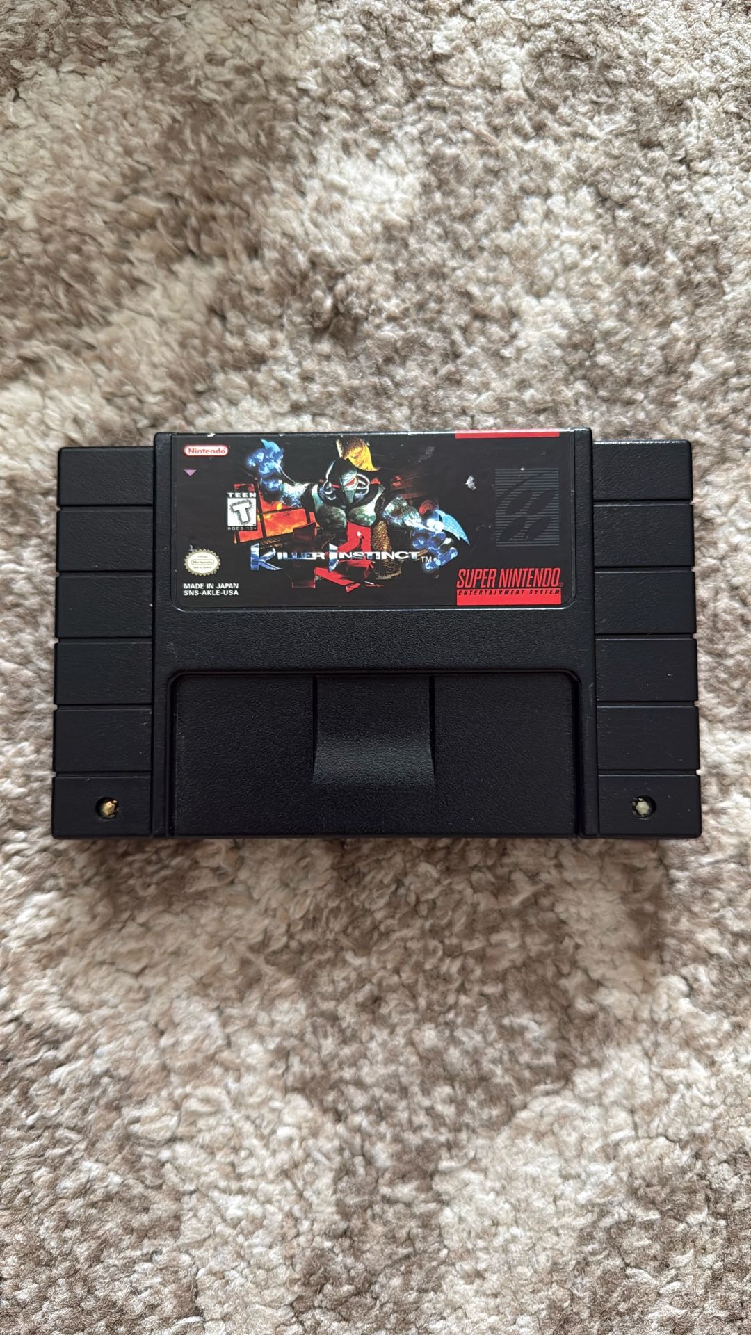 Killer Instinct For Super Nintendo