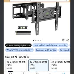TV Mount. 32-70 in ( $5 To Deliver)