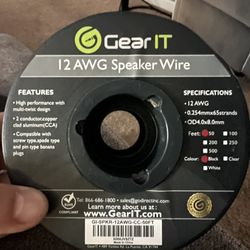 12 AWG Speaker Wire, 50feet