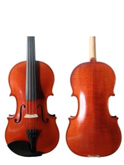 4/4 handmade violin. Outfit