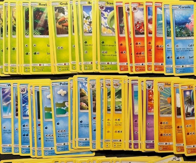 100 Bulk 2024 Pokémon Base Cards!!