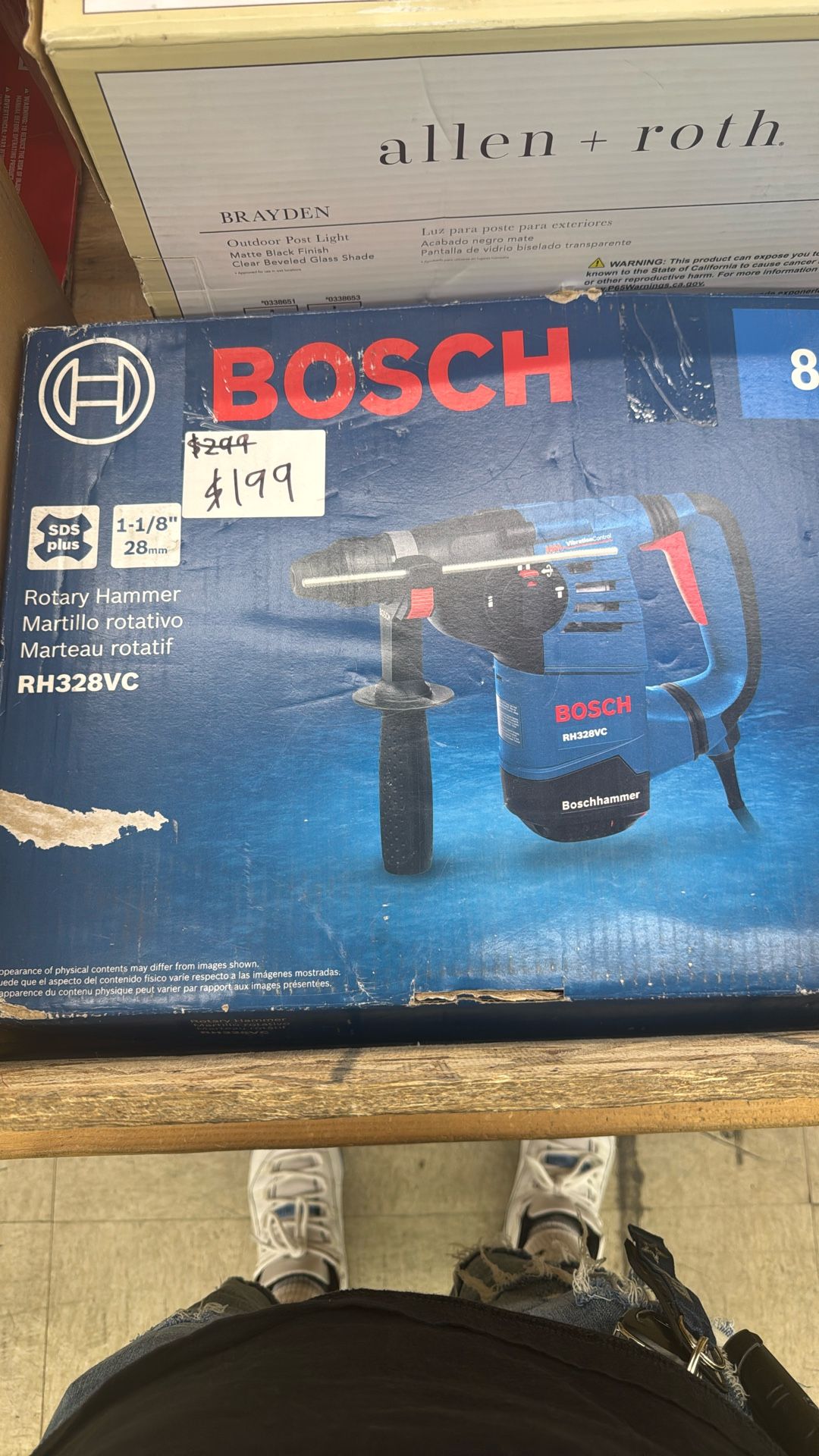 Bosch Rotary Hammer 1-1/8”