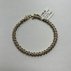 10k Diamonds Tennis Bracelet 