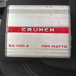 CRUNCH SA-1100.2 1100W Amp!!!