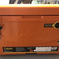 Clemson Orange 80qt Cooler brand new 