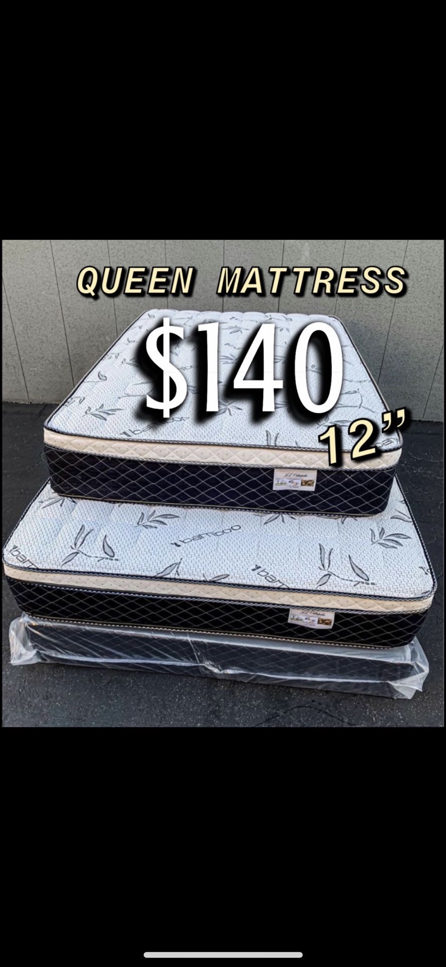 Queen Size Pillow Top Mattress