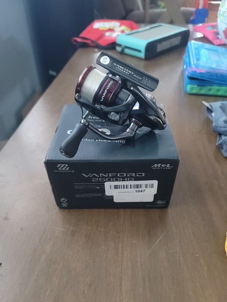 Shimano Vanford 2500HG fishing spinning reel