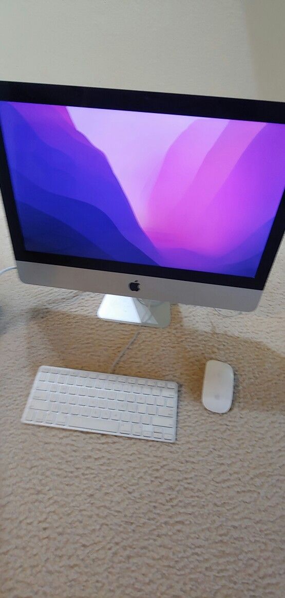 21" Apple iMac Intel i5 500gb Hd Working Fine