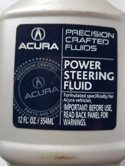 Power Steering Fluid For Acura/honda Vehicles