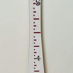 Baseball Bat Kids Sports Growth / Height Chart Decoration